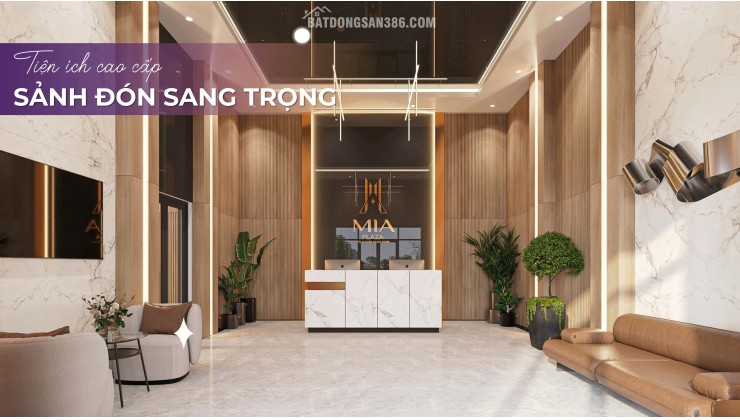 Chỉ với 998tr/2PN/63.3m2 Sở hữu ngay căn hộ view biển - MIA CENTER POINT